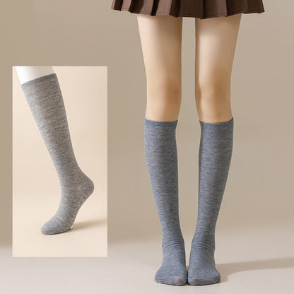 Women's Japanese-style Solid-color JK Socks