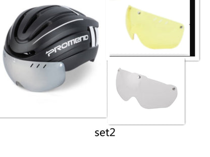 Mountain Bike Helmet with LED Light