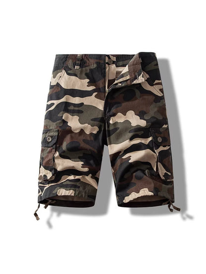 Foreign Trade All-cotton Multi-pocket Work Shorts