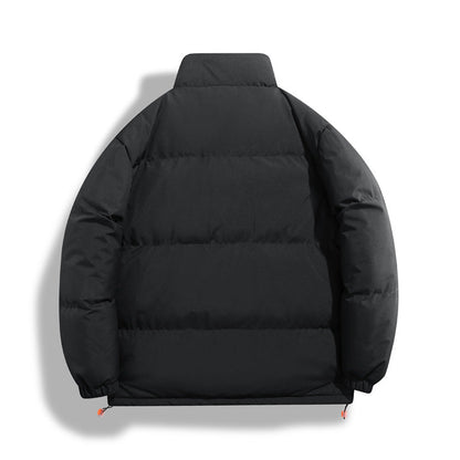 Solid-color Womens Windproof And Warm Jacket