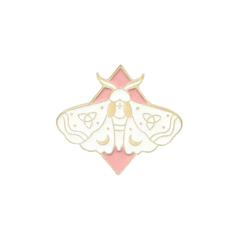 Insect-shaped Metal Badge With A Personalized Design