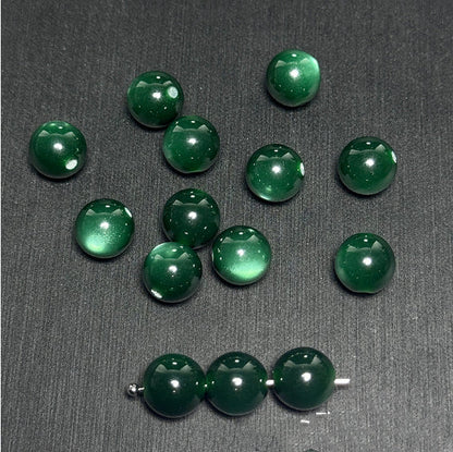 Resin Beads Cat Eye Round Beads Ornament
