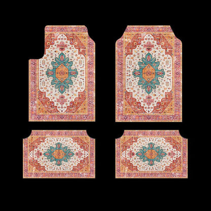 Retro Persian Dust-proof And Stain-resistant Car Foot Mat