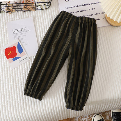 Boys And Girls Sports Casual Pants