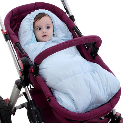 Warm And Kick-proof Padded Baby Sleeping Bag In Autumn And Winter