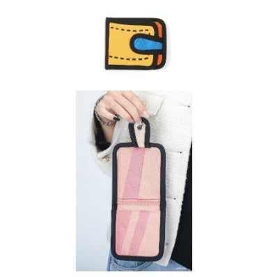 Coin Purse Short Two-dimensional Cartoon