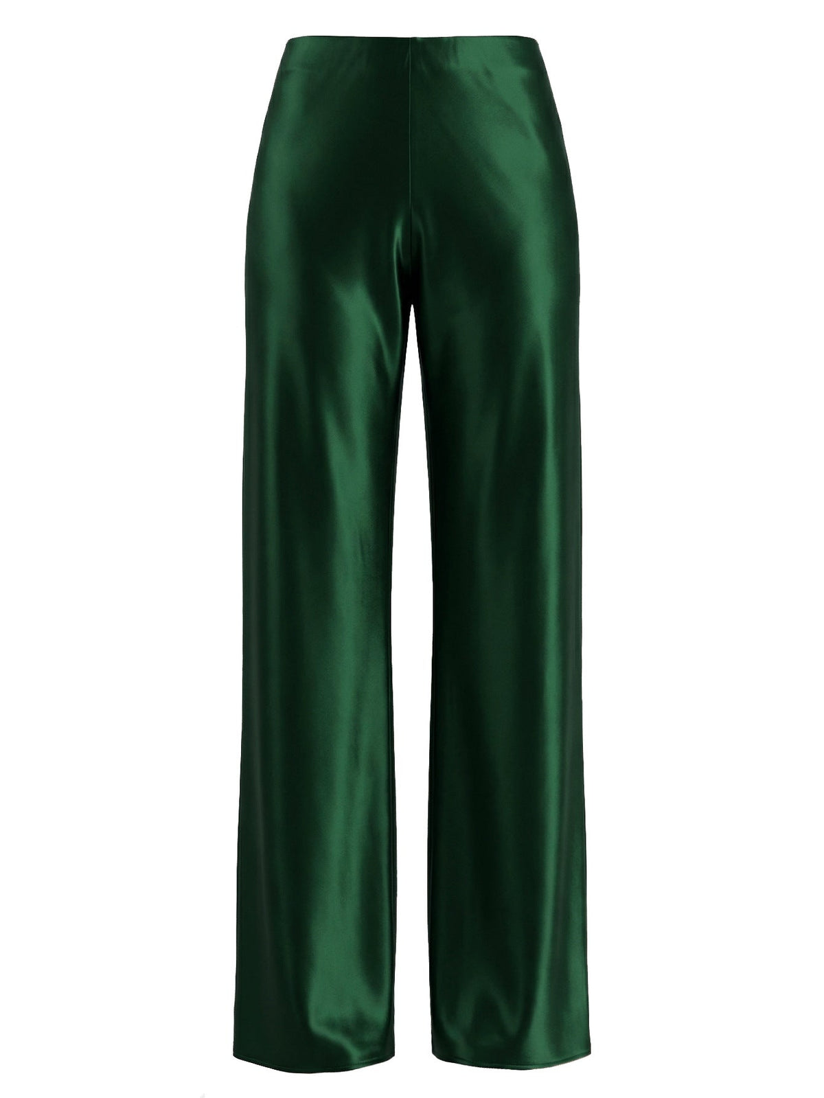Cross-Border Amazon Acetate Satin Wide-Leg Pants For Women, Light Luxury High-End Casual Pants, High-Waisted Drapey Straight-Leg Long Pants