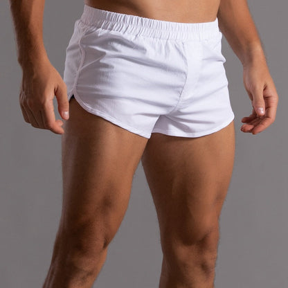 Men's Pure Cotton Shorts Plus-Size Loungewear Boxer Briefs