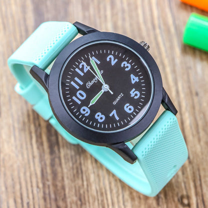Soft-decorated Waterproof Watch For Children