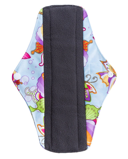 Printed Washable Sanitary Napkins, Charcoal Nursing Pads