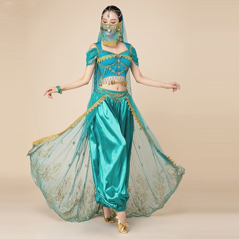 Indian Dance Costume Halloween Jasmine