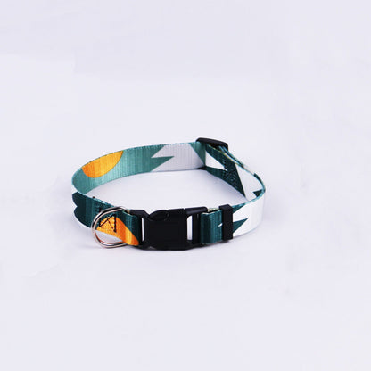 Hand Holding Rope Outing Dog Leash Dog Collar Three-piece Set