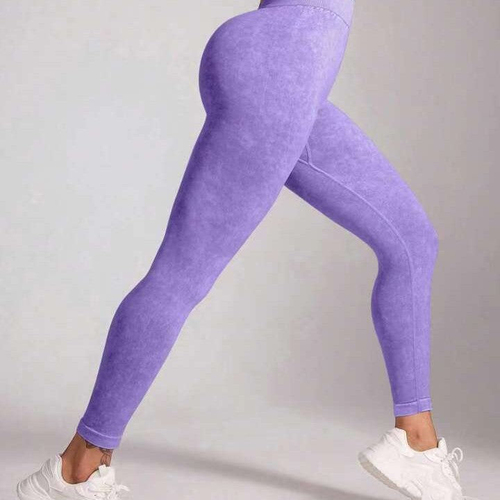 Threaded Yoga Pants With A High Waist For Lifting The Hips Perfect For Outdoor Activities