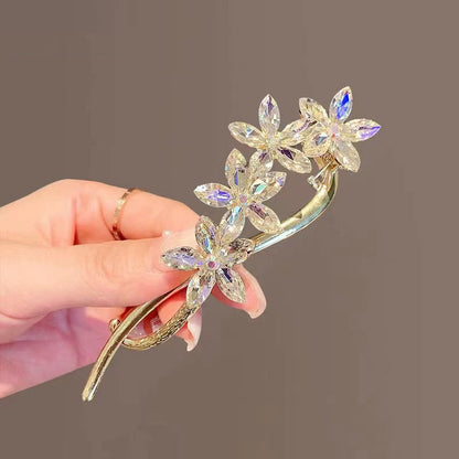 Fairy Crystal Flower Hairpin