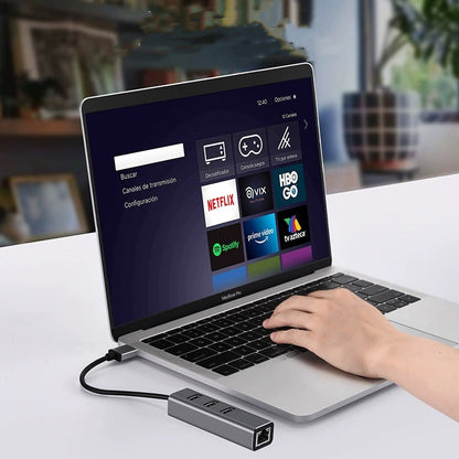 USB Gigabit Network Adapter With USB 30 To RJ45 For Laptops