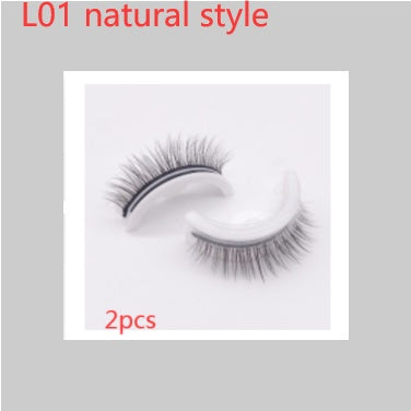 Reusable 3D Self-Adhesive Mink Lashes