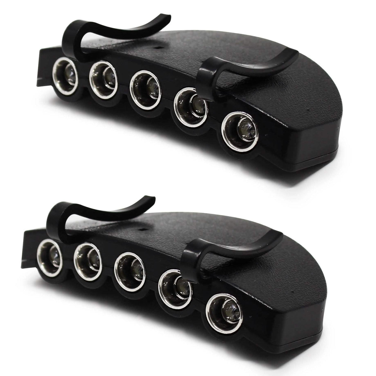 2-Pack: Bright Basics Clip-On LED Hat Lights