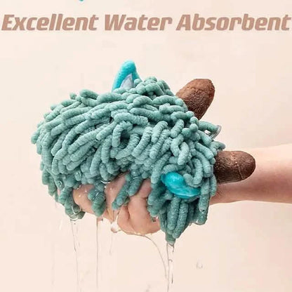 2-Pack: Chenille Hand Towels