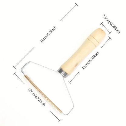 2-Pack: Pet Hair Remover Brush Manual Lint Roller