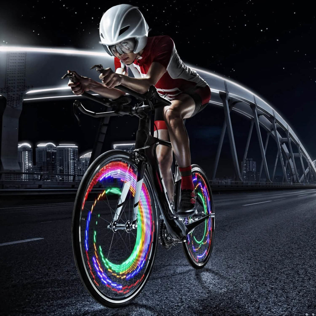 2-Piece: 32 LEDs Pattern Cycling Lights