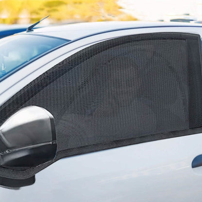 2-Piece: Car Side Window Screen Mesh Cover