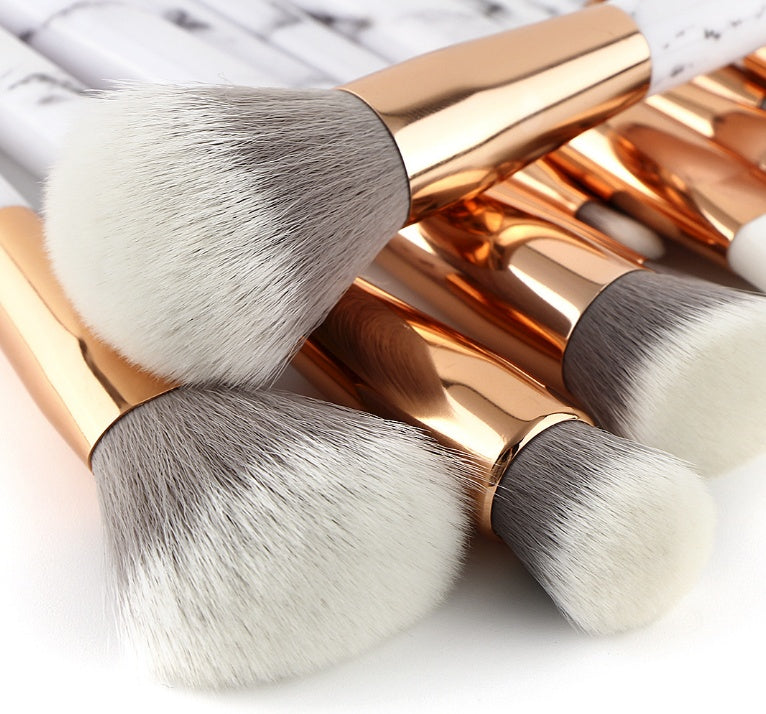 11 Marble Makeup Brush Sets Beauty Makeup Kit
