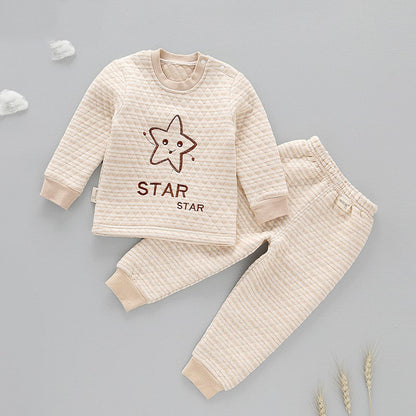 Infant warmer suit Children clothes