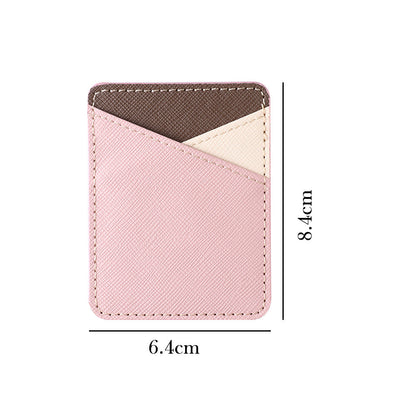 PU leather mobile phone sticker