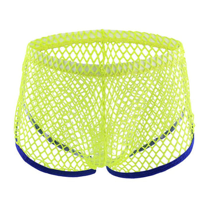 Men's Underwear Sexy Mesh Breathable Boxer Briefs