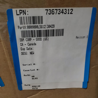 IBM CPC Processor Drawer Main Control Unit MT 3931 FRU Sz 19"x8.5"x35" (New Other)