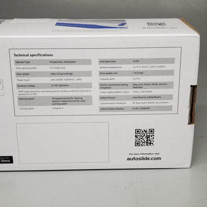 AUTOSWING Smart Secure Automatic Swing Door Operating System Outswing Standard Kit