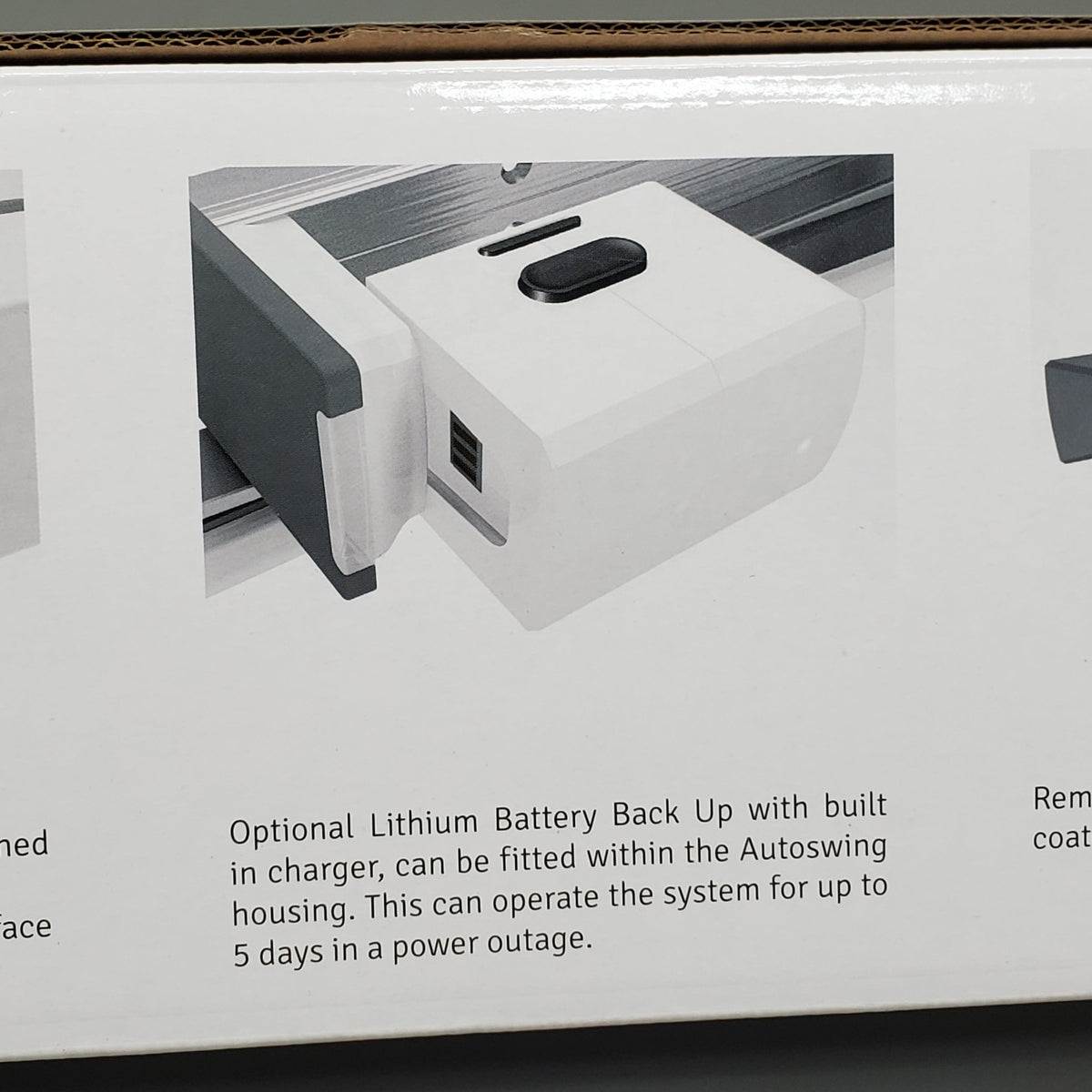 AUTOSWING Smart Secure Automatic Swing Door Operating System Outswing Standard Kit