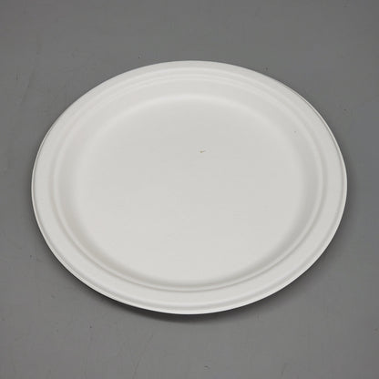 ECOSYSTEMS 500 Count 9" White Molded Fiber Plates ECORP9-SC