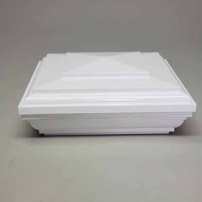 FIBERON ArmorGuard New England Post Sleeve Cap 4x4" White 1004119669