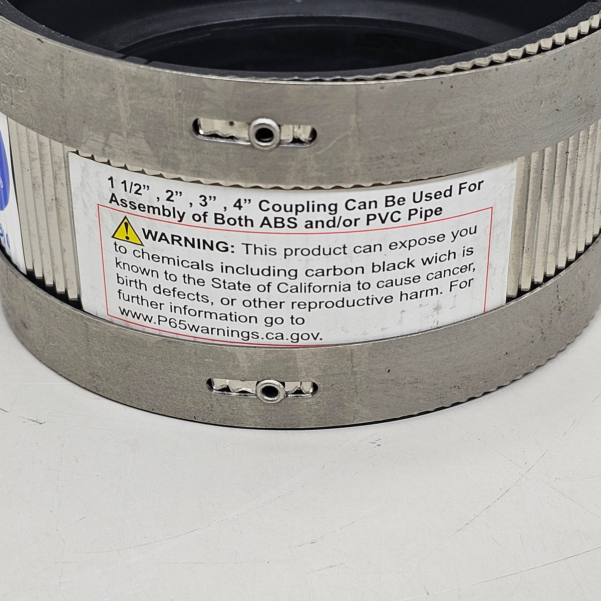 MIFAB Heavy-Duty Clamp Coupling Stainless Steel 3 x 3 Fitting