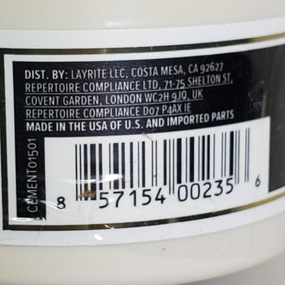 LAYRITE DELUXE Hair Cement Clay 1.5 oz Extreme High Hold Water Based