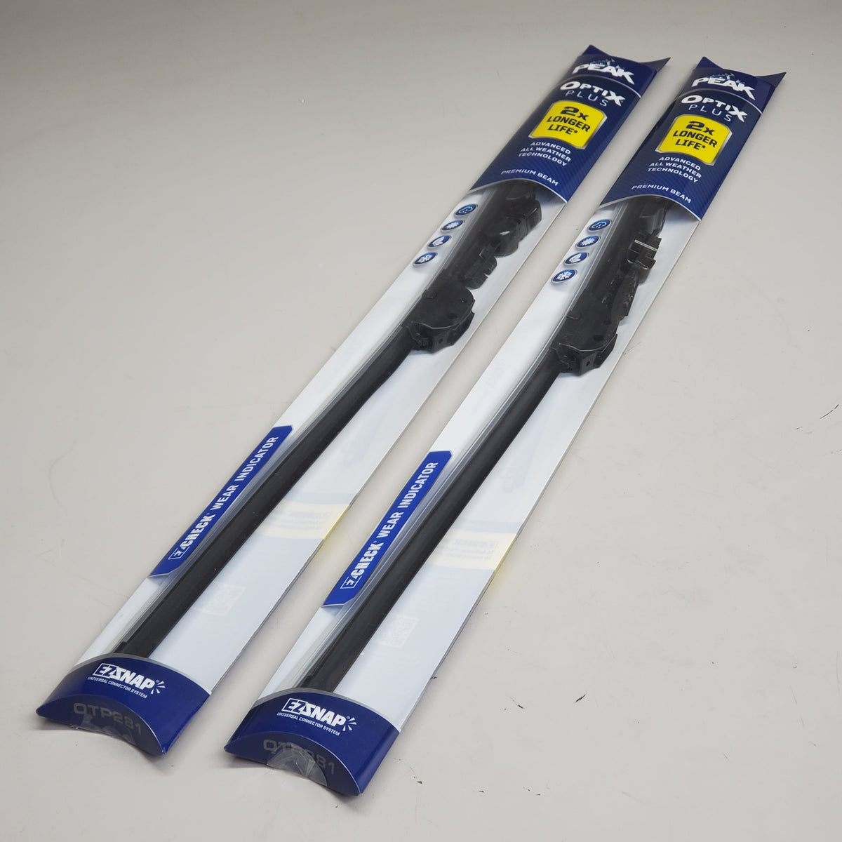 PEAK (2 Pack) Optix Plus Beam Wiper Blades 28" OTP281 2x Longer Life