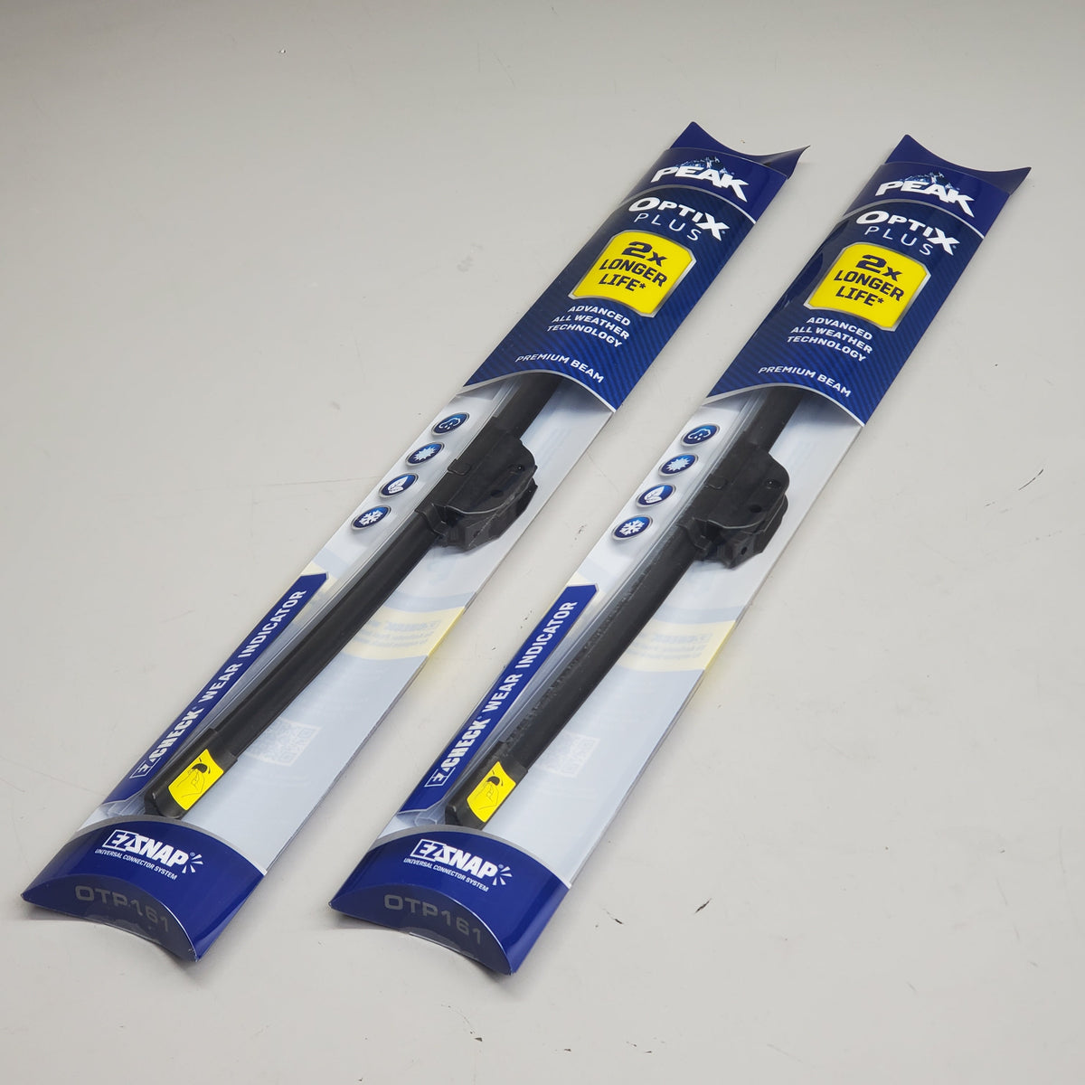 PEAK (2 Pack) Optix Plus Beam Windshield Wiper Blades 16" OTP161