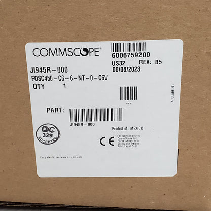 COMMSCOPE Fiber Optic Splice Closure Gel Cable Sealing JI945R-000