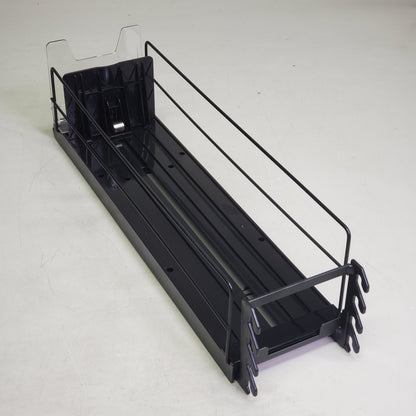 STEPHEN GOULD CORP (6 Pack) Retail Push Tray's Display System Bed W/ Additional Middle Wire ~5"x20" Black sg418 34349