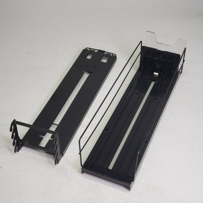 STEPHEN GOULD CORP (6 Pack) Retail Push Tray's Display System Bed W/ Additional Middle Wire ~5"x20" Black sg418 34349