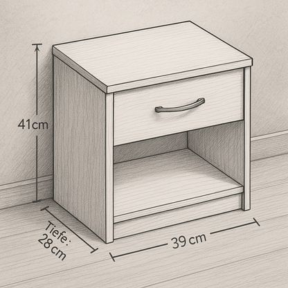 HideBox Bedside Table