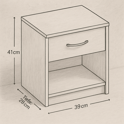 HideBox Bedside Table