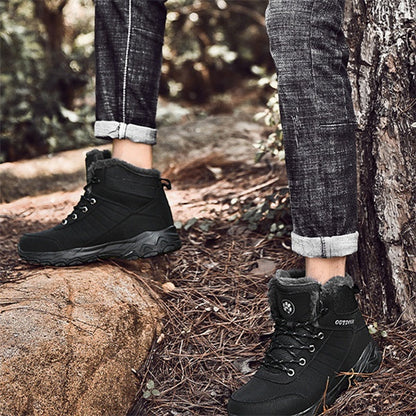 Warm and velvet booties