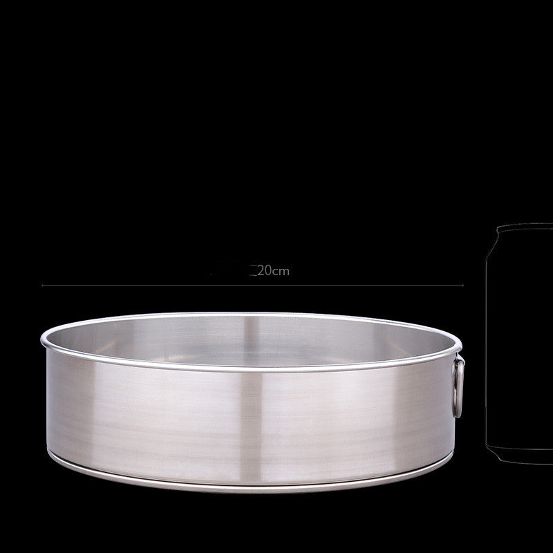 Stainless steel sieve baking tool