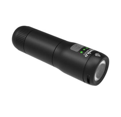 Rechargeable bicycle headlight