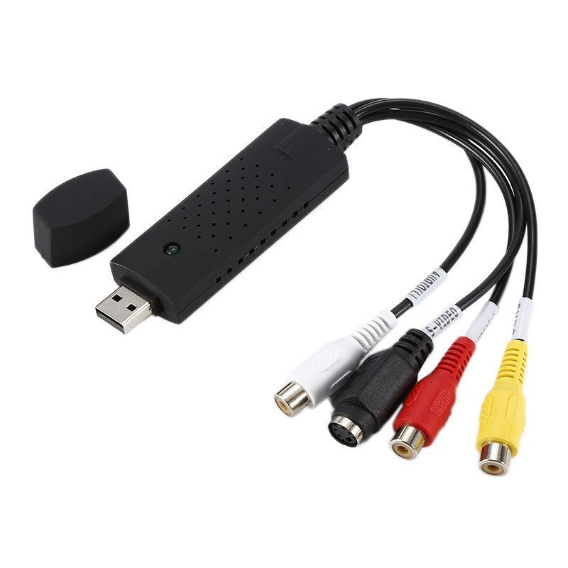 VHS to DVD Converter Analog to Digital Capture Card Adapter