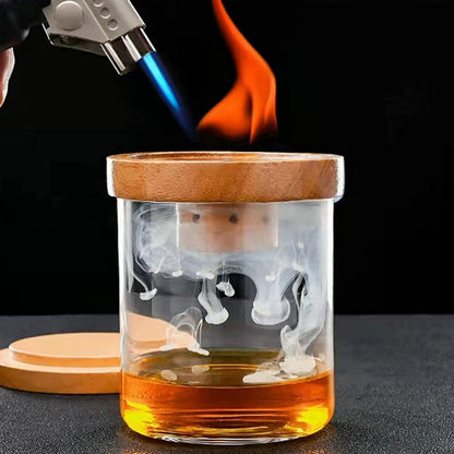 Wooden Smoker Beech Cocktail Smoker Set Wooden Cocktail Smoker