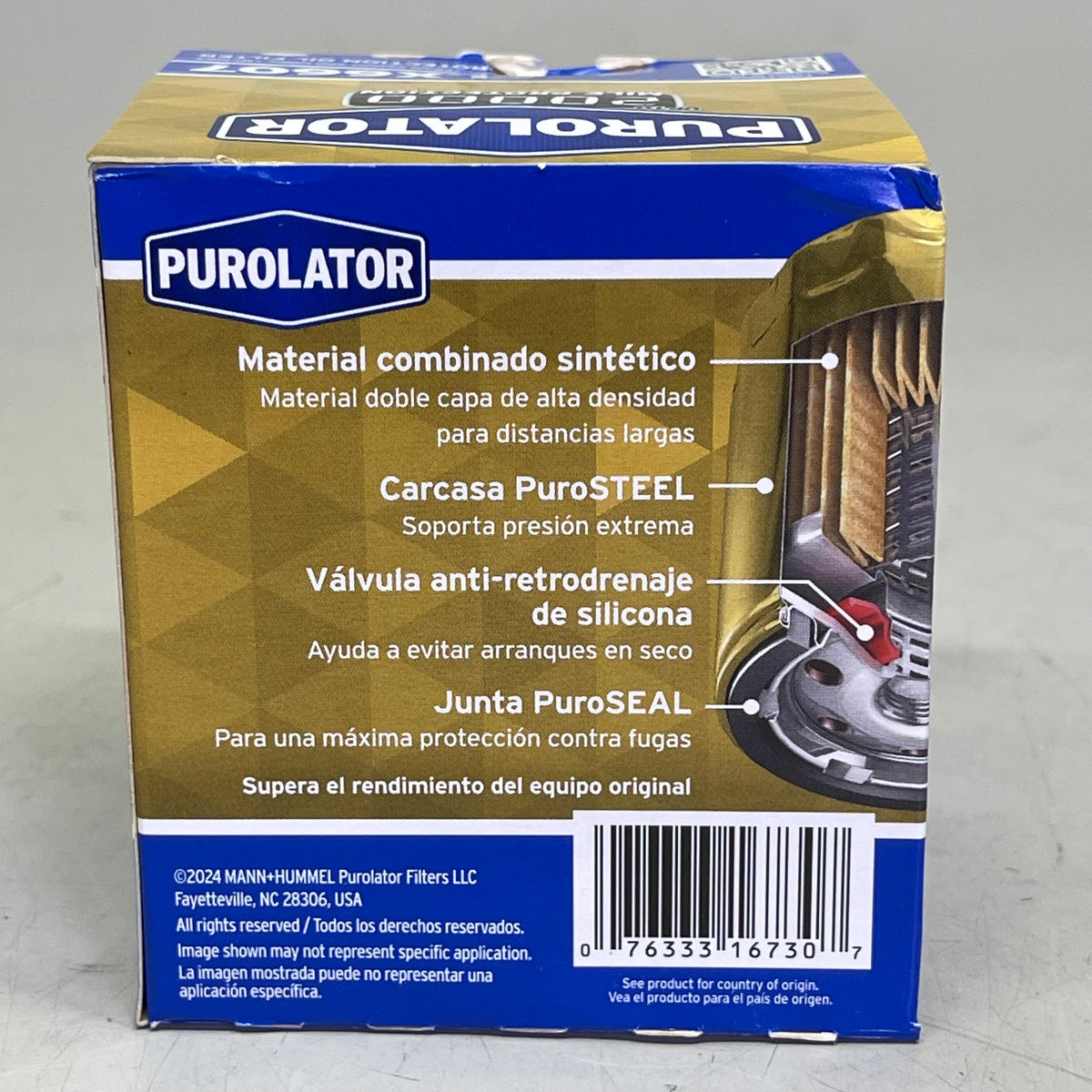 PUROLATOR (6 PACK) Maximum Protection Oil Filter 20000 Miles LX6607