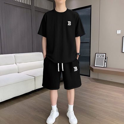 Quick-drying Breathable Casual Top And Pants Set For Men